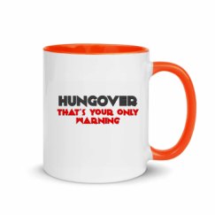 11oz Ceramic Mug with Color Inside