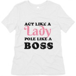 Ladies Relaxed Fit Super Soft Triblend Tee