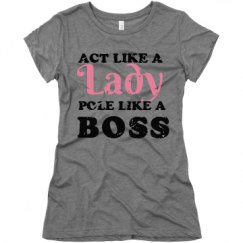 Ladies Slim Fit Super Soft Triblend Tee