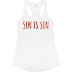 Ladies Slim Fit Racerback Tank Top