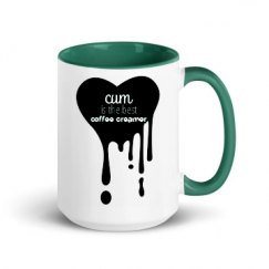 15oz Ceramic Mug with Color Inside