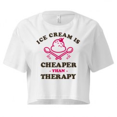 Ladies Festival Cali Crop Top Tee