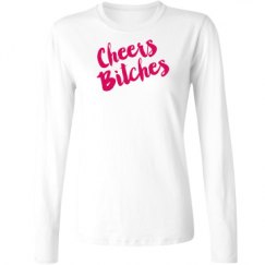 Ladies Relaxed Fit Basic Long Sleeve Tee