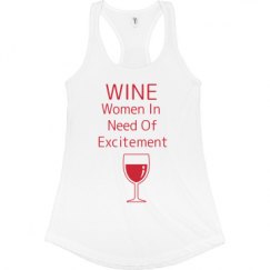 Ladies Slim Fit Racerback Tank Top