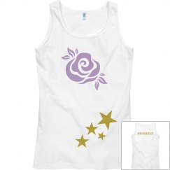 Superfly rose star tank top