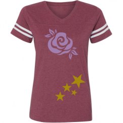 Ladies Relaxed Fit Vintage Sports Tee