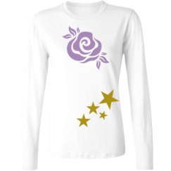 Ladies Relaxed Fit Basic Long Sleeve Tee