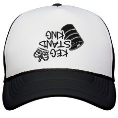 keg stand king hat