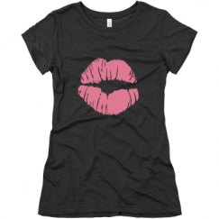 Ladies Slim Fit Super Soft Triblend Tee