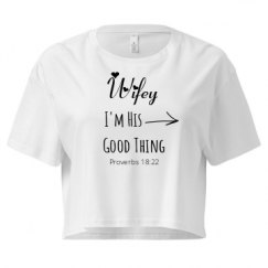 Ladies Festival Cali Crop Top Tee