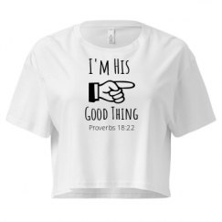 Ladies Festival Cali Crop Top Tee