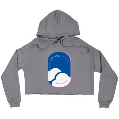 Window Logo Cropped Sweatshirt 