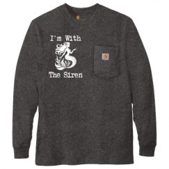 Unisex Carhartt Pocket Long Sleeve Tee