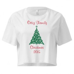 Ladies Festival Cali Crop Top Tee