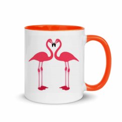 11oz Ceramic Mug with Color Inside