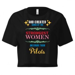 Ladies Festival Cali Crop Top Tee