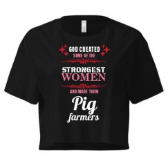 Ladies Festival Cali Crop Top Tee