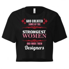 Ladies Festival Cali Crop Top Tee