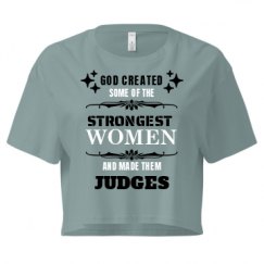 Ladies Festival Cali Crop Top Tee