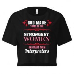 Ladies Festival Cali Crop Top Tee