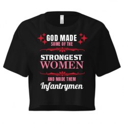 Ladies Festival Cali Crop Top Tee