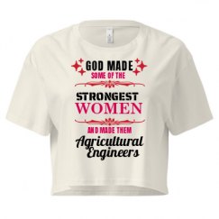 Ladies Festival Cali Crop Top Tee