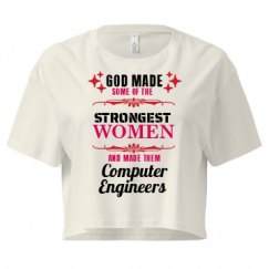 Ladies Festival Cali Crop Top Tee