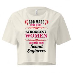 Ladies Festival Cali Crop Top Tee