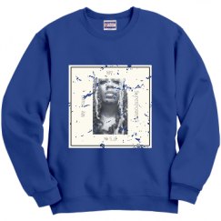 Unisex Film and Foil Crewneck Sweatshirt