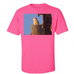 Unisex Ultra Cotton Safety Neon Crewneck Tee