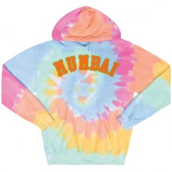 Unisex Tie-Dye Fleece Hoodie