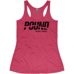 Ladies Slim Fit Super Soft Racerback Triblend Tank