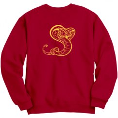 Unisex Film and Foil Crewneck Sweatshirt