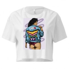 Ladies Festival Cali Crop Top Tee