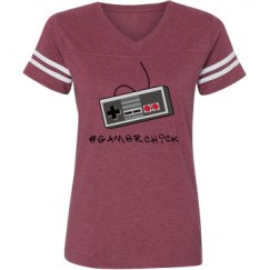 Ladies Relaxed Fit Vintage Sports Tee