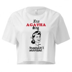 Ladies Festival Cali Crop Top Tee