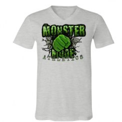 Unisex V-Neck Jersey Tee