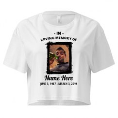 Ladies Festival Cali Crop Top Tee