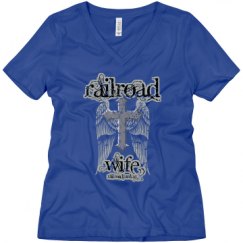 Ladies Relaxed Fit V-Neck Tee