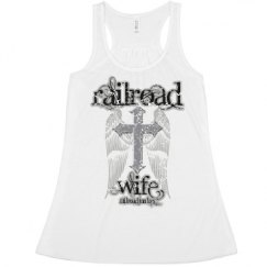 Ladies Flowy Racerback Tank