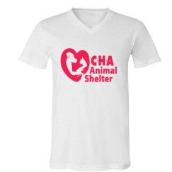 Unisex V-Neck Jersey Tee