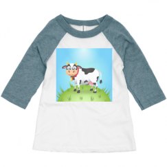 Toddler 3/4 Sleeve Raglan Tee