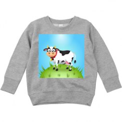 Toddler Crewneck Basic Promo Sweatshirt