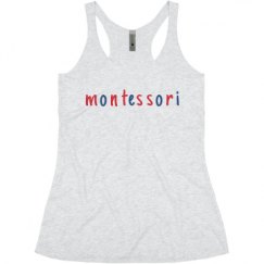 Ladies Slim Fit Super Soft Racerback Triblend Tank