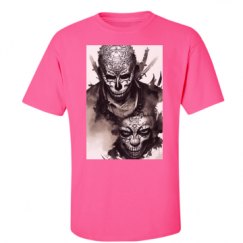 Unisex Ultra Cotton Safety Neon Crewneck Tee