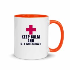 11oz Ceramic Mug with Color Inside