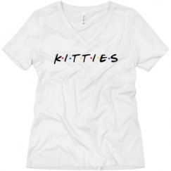 Ladies Relaxed Fit V-Neck Tee