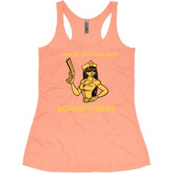 Ladies Slim Fit Super Soft Racerback Triblend Tank