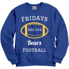 Unisex Film and Foil Crewneck Sweatshirt