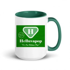 15oz Ceramic Mug with Color Inside